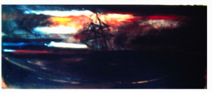 Ship at Sea from "storm series" Oil on Canvass 32 x 48